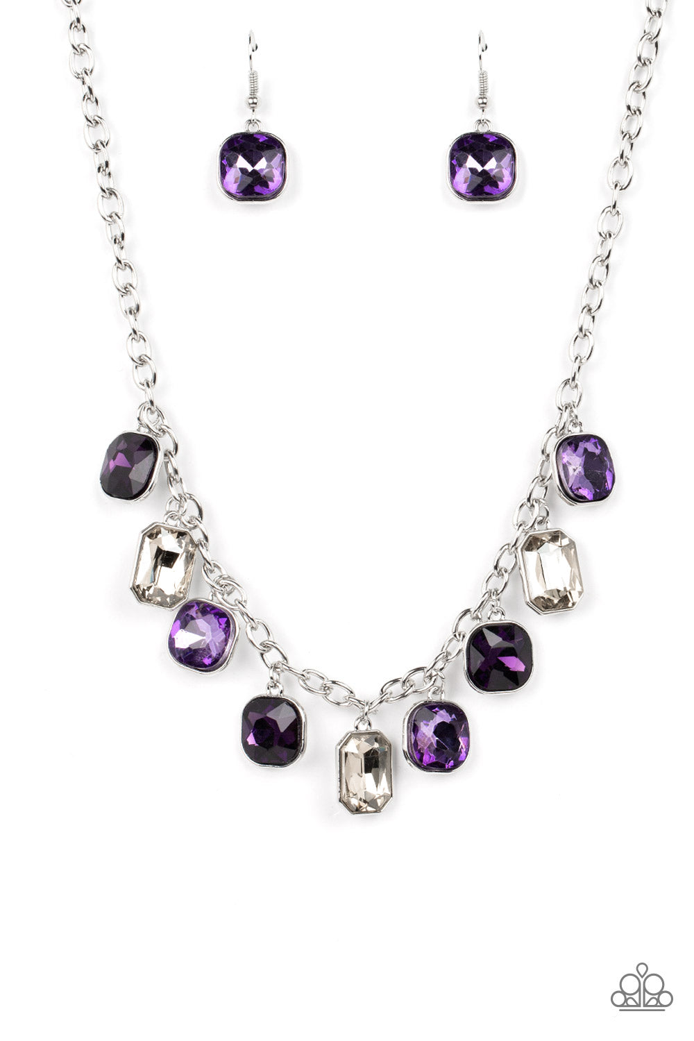 Best Decision Ever - purple - Paparazzi necklace