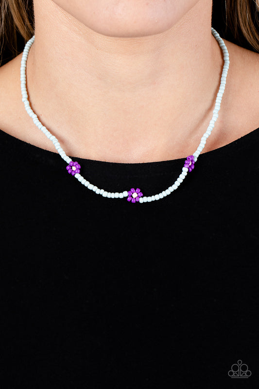 Bewitching Beading - purple - Paparazzi necklace