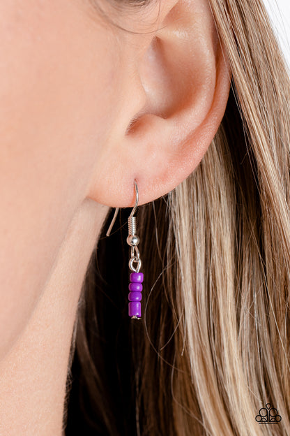 Bewitching Beading - purple - Paparazzi necklace