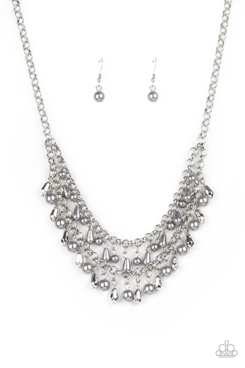 Big Money - silver - Paparazzi necklace