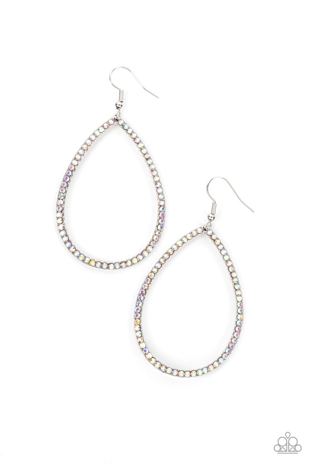 Black Tie Optional - multi - Paparazzi earrings