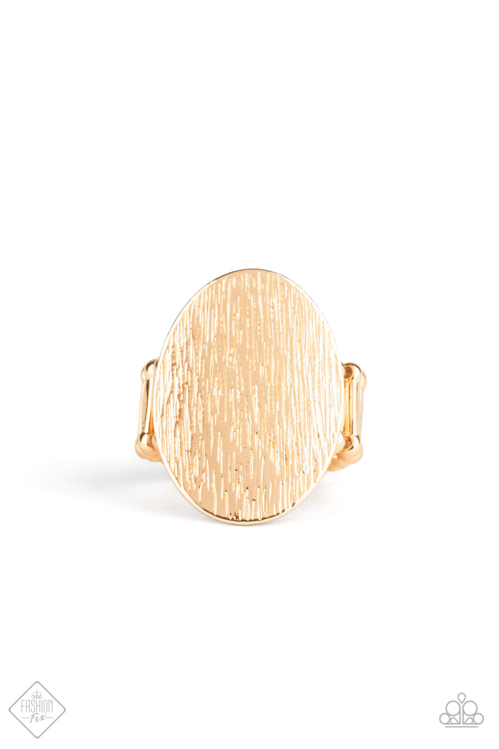 Blazing Brilliance - gold - Paparazzi ring