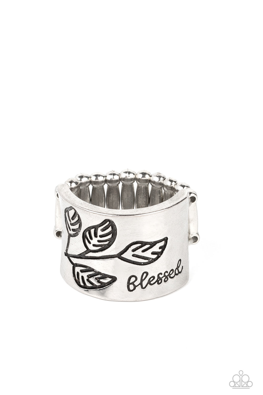 Blessed with Bling - silver - Paparazzi ring