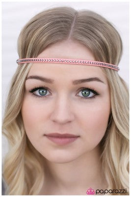 Bling Fling - Orange - Paparazzi headband