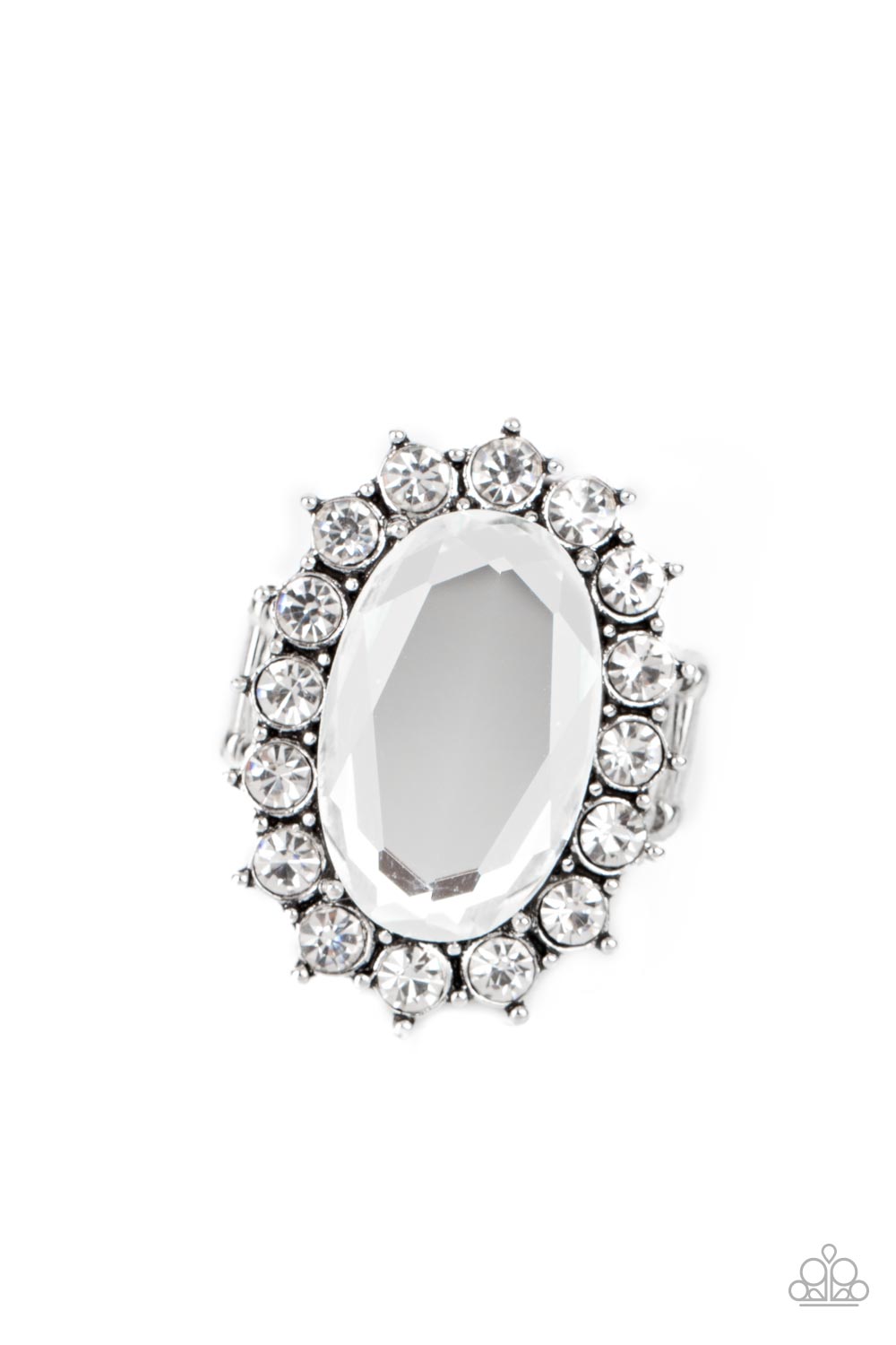 Bling Of All Bling - white - Paparazzi ring