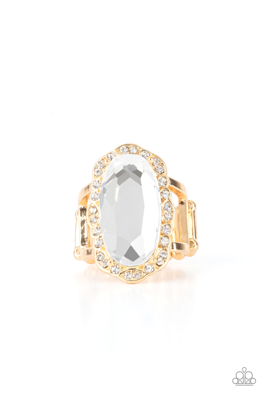 BLING to Heel - Gold - Paparazzi ring