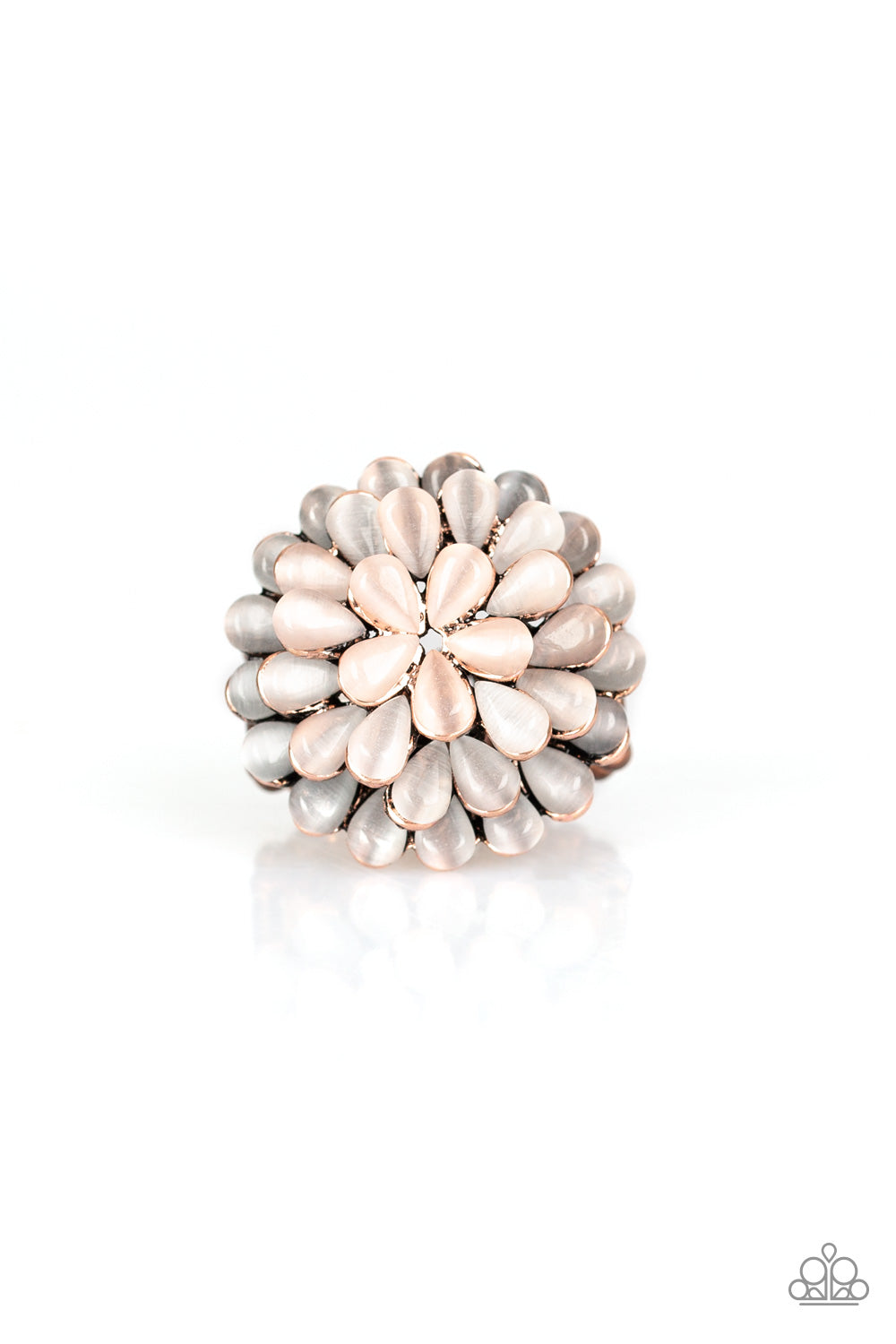 Bloomin Bloomer - copper - Paparazzi ring