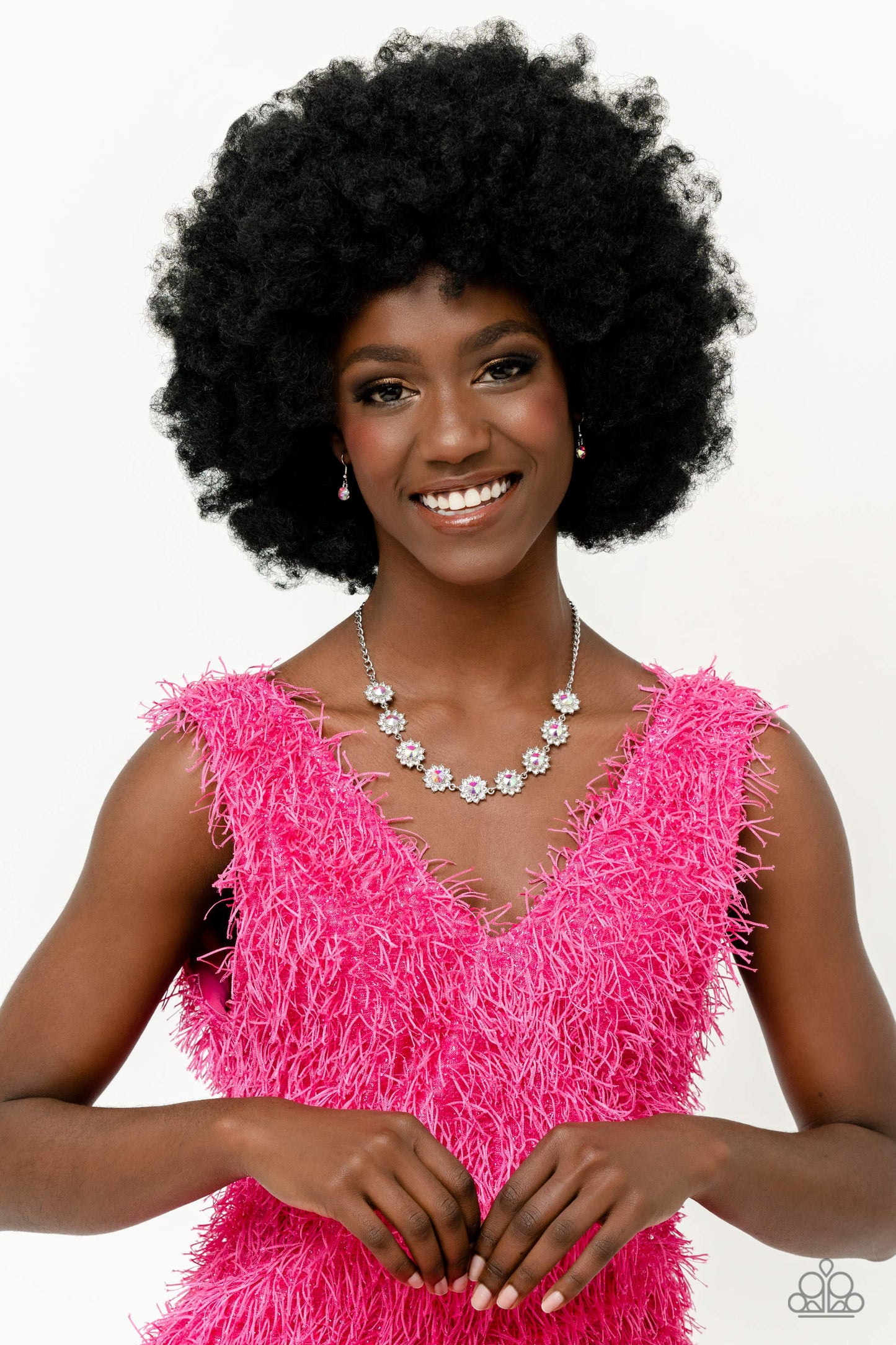 Blooming Brilliance - multi - Paparazzi necklace