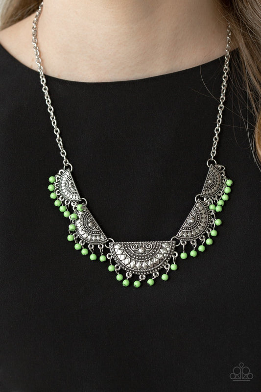 Boho Baby-green-Paparazzi necklace