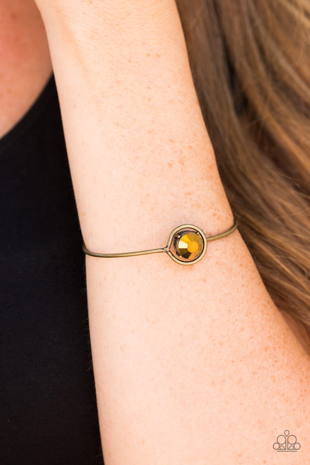 Born With It - brass - Paparazzi bracelet