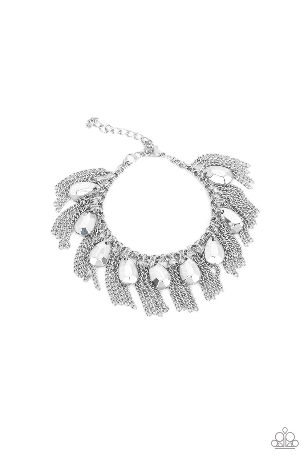 Brag Swag - silver - Paparazzi bracelet