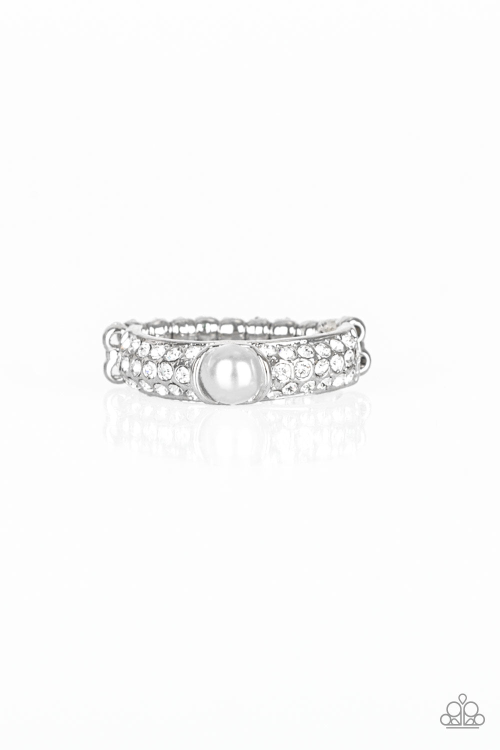 Brighten Your Day - white - Paparazzi ring