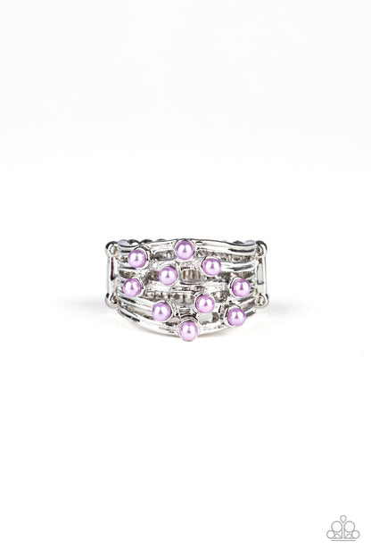 Bubble and Baubles - purple - Paparazzi ring