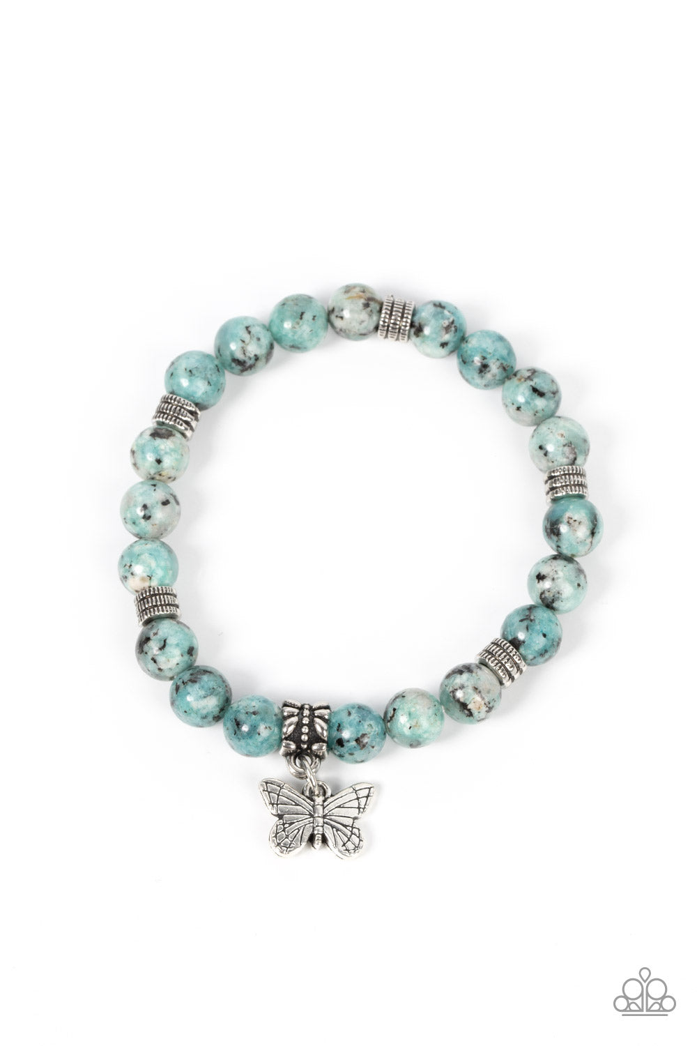Butterfly Nirvana - blue - Paparazzi bracelet