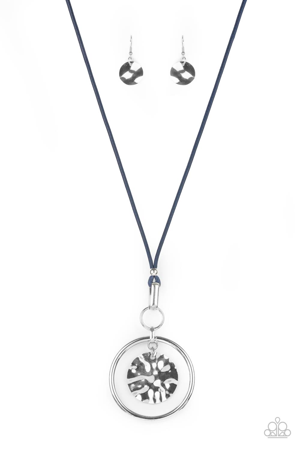 CORD-inated Effort - blue - Paparazzi necklace