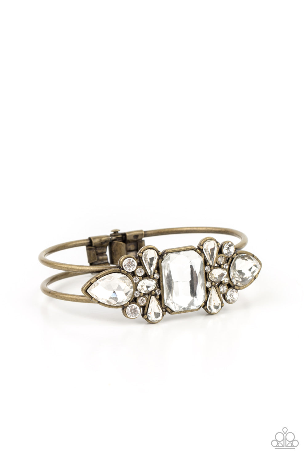Call Me Old-Fashioned - brass - Paparazzi bracelet