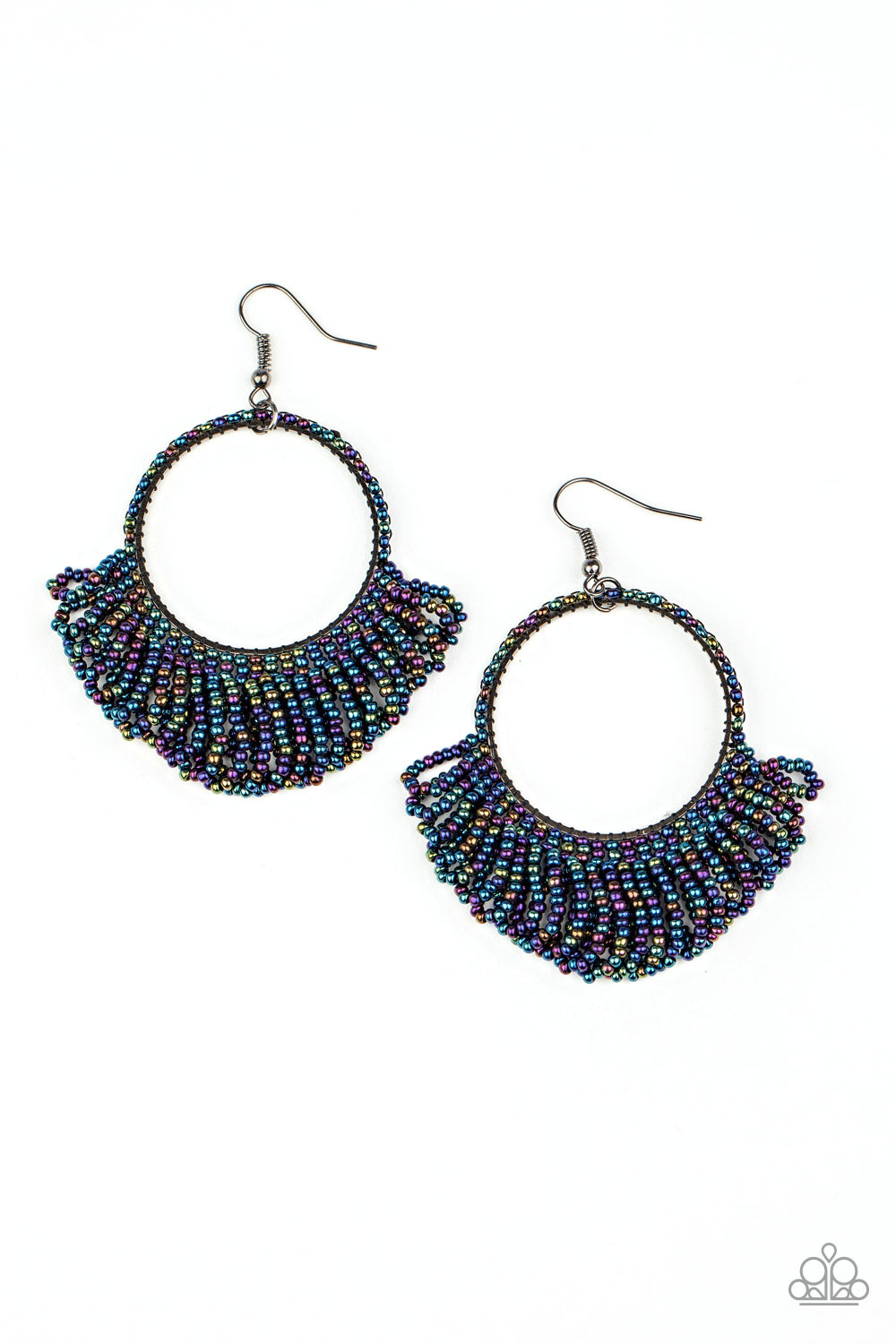 Can't BEAD-lieve My Eyes! - multi - Paparazzi earrings