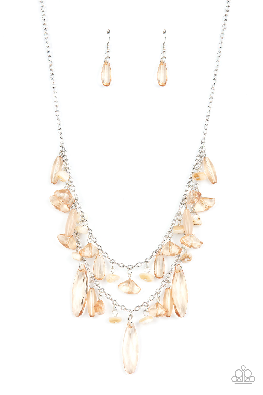 Candlelit Cabana - brown - Paparazzi necklace