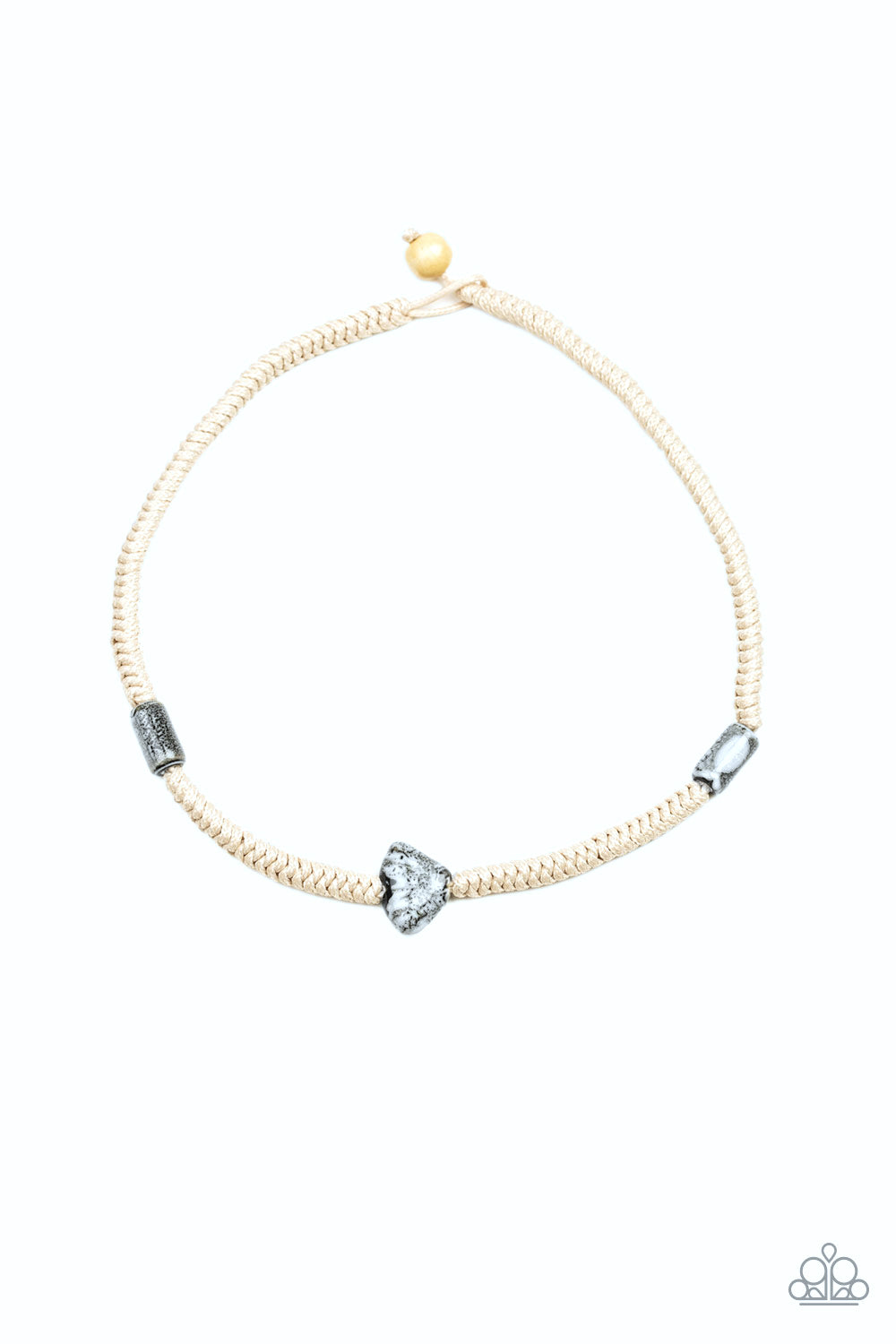 Canyon Climber - silver - Paparazzi MENS necklace