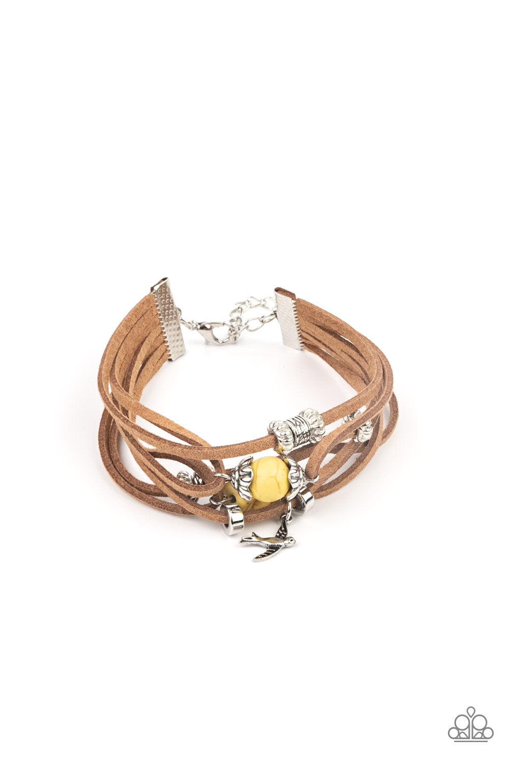 Canyon Flight - yellow - Paparazzi bracelet