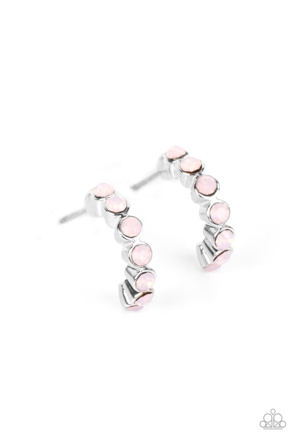 Carefree Couture - pink - Paparazzi earrings
