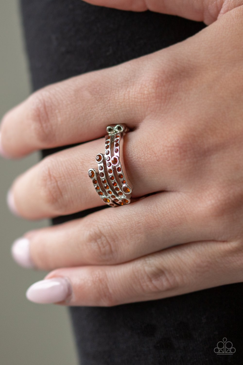Casino Cache-brown-Paparazzi ring