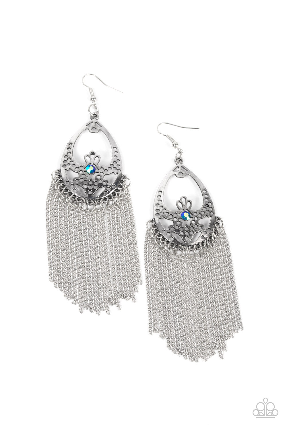 Castle Cottage - blue - Paparazzi earrings