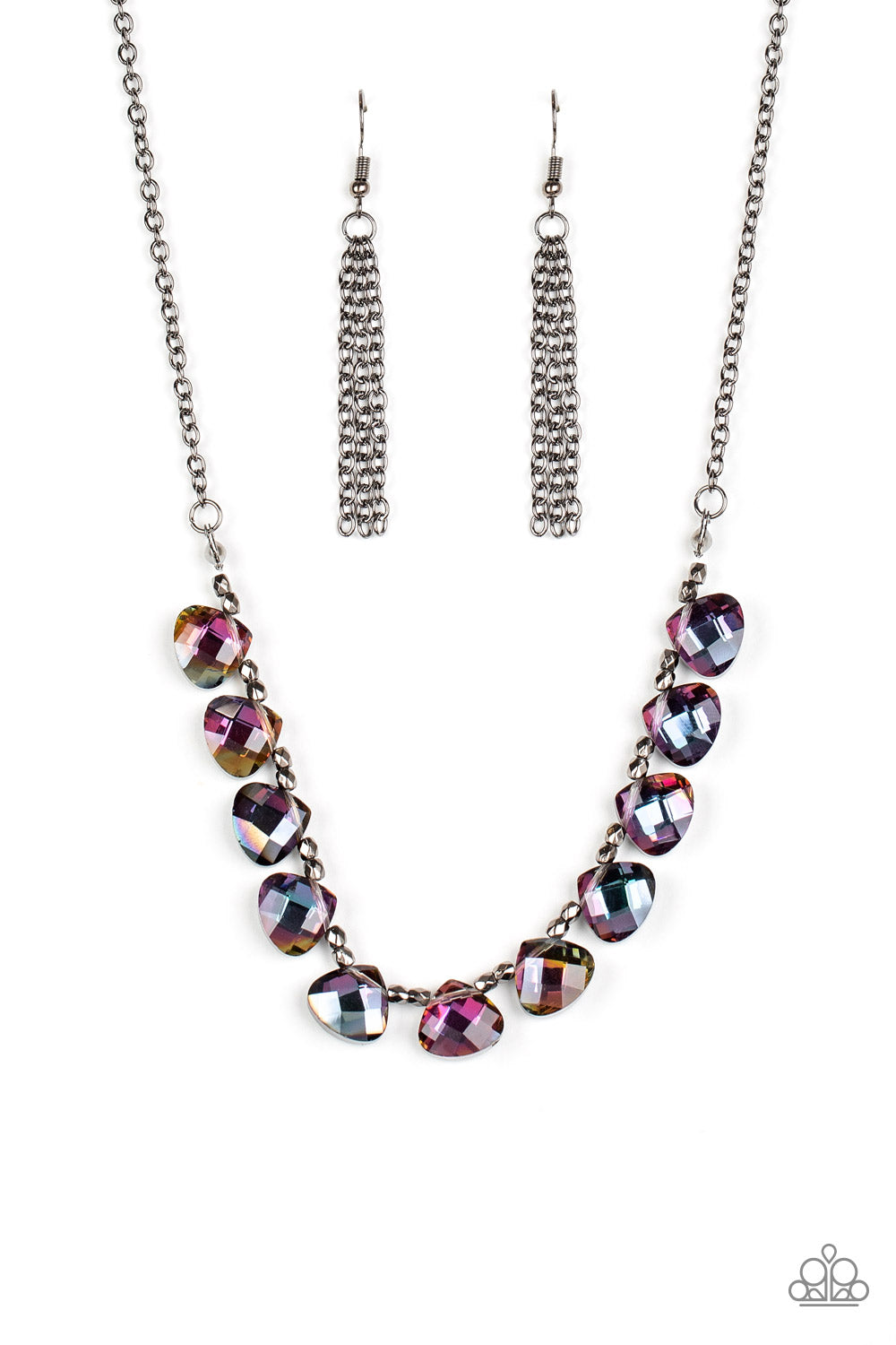 Catch a Fallen Star - multi - Paparazzi necklace