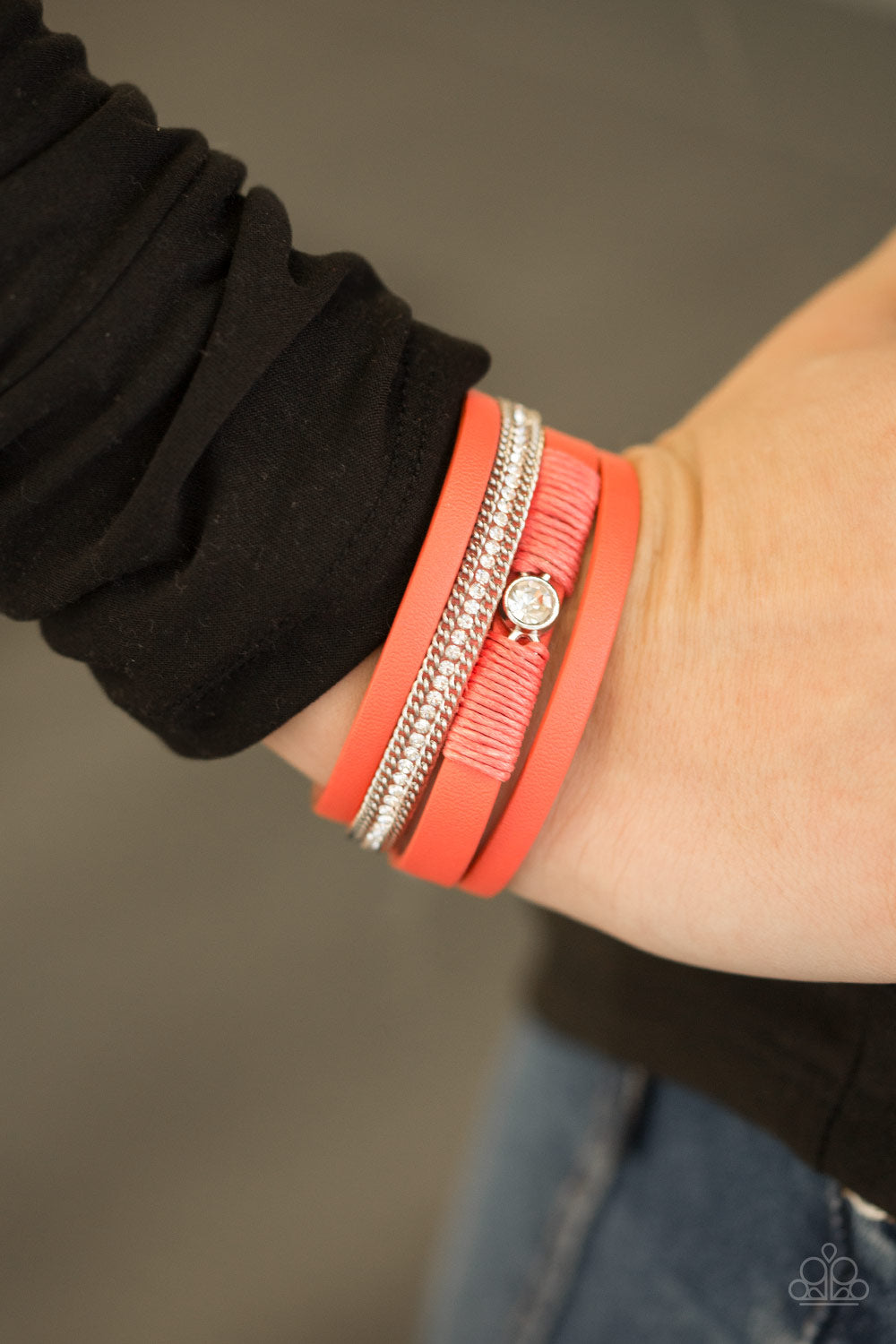 Catwalk Craze - orange - Paparazzi bracelet