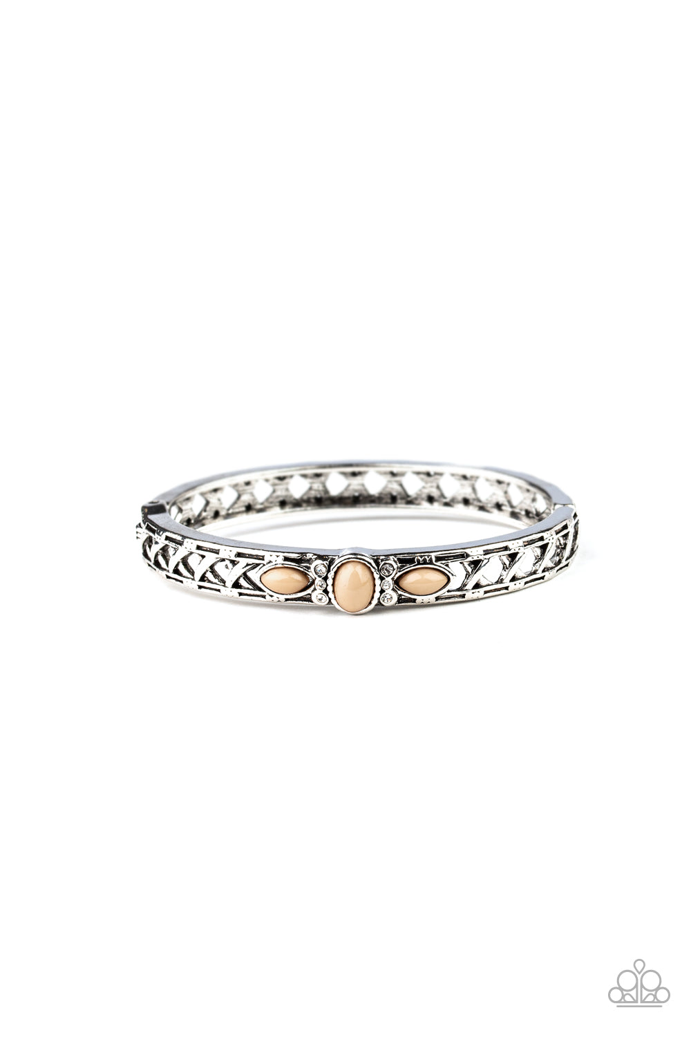 Caught In The Cross HEIRS - brown - Paparazzi bracelet