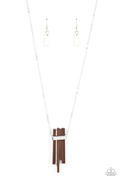 Cayman Castaway - brown - Paparazzi necklace