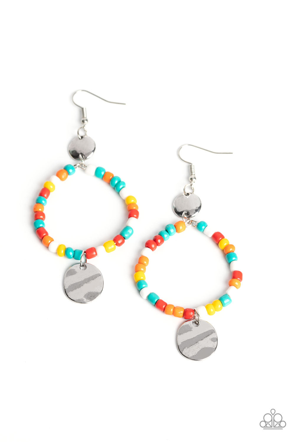 Cayman Catch - multi - Paparazzi earrings