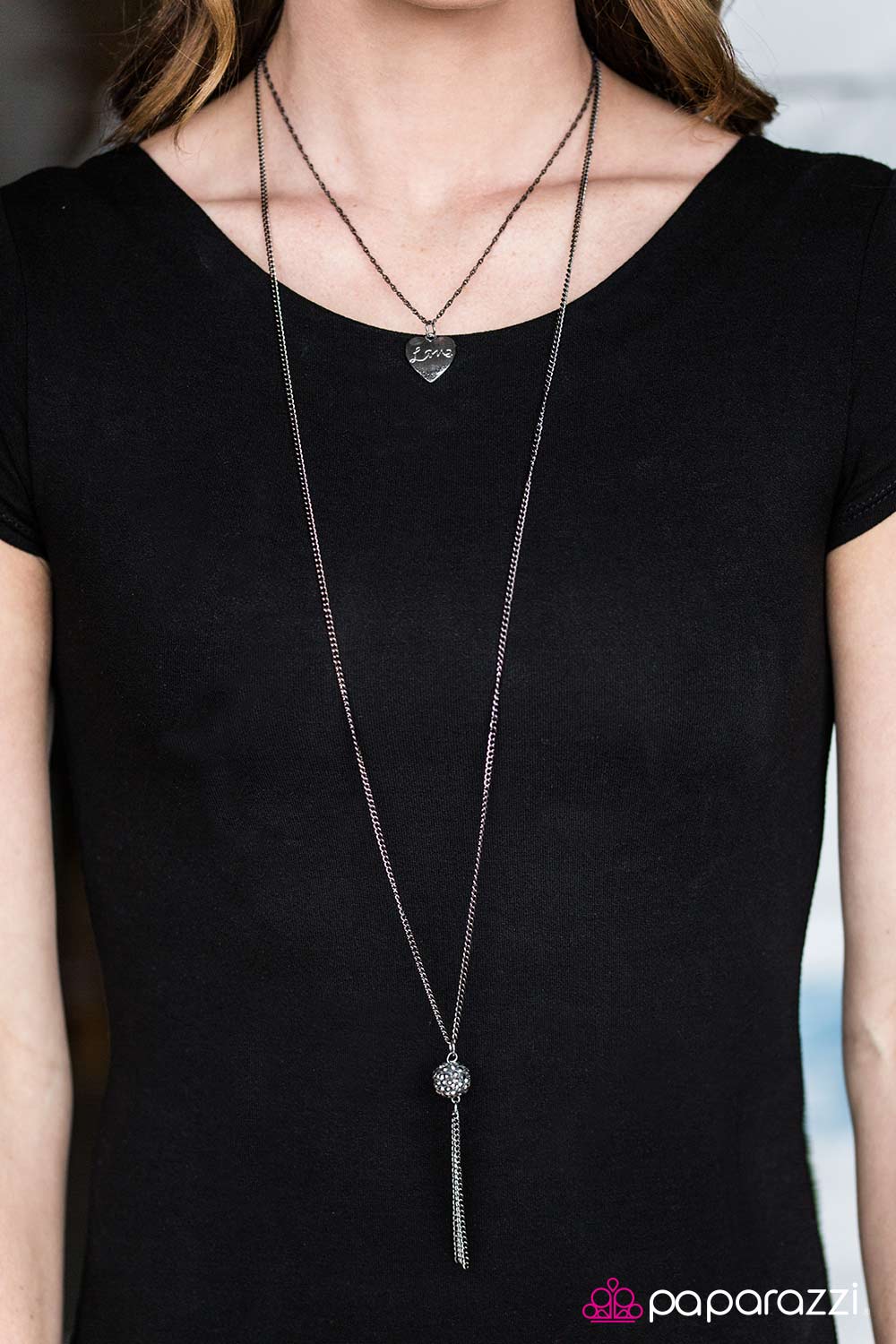 Celebrate Love - Silver - Paparazzi necklace