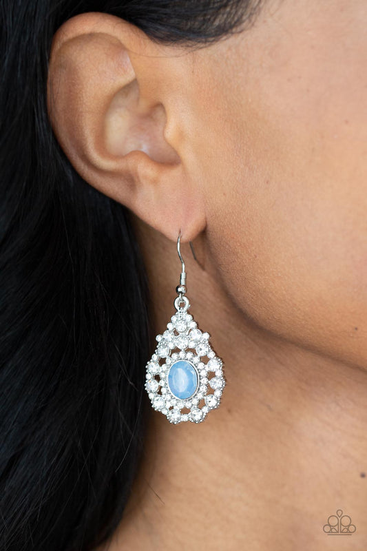 Celestial Charmer - blue - Paparazzi earrings