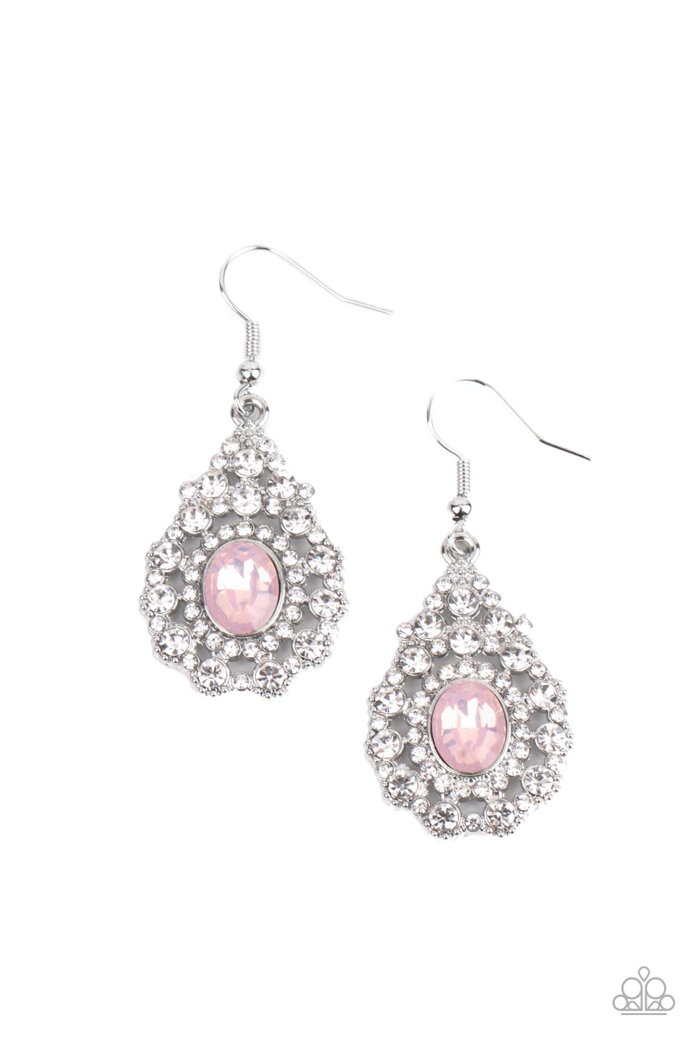Celestial Charmer - pink - Paparazzi earrings