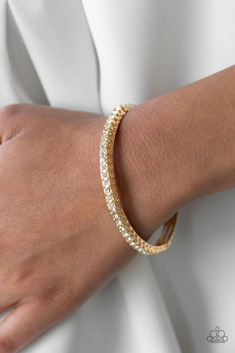 Cha Cha Ching - gold - Paparazzi bracelet