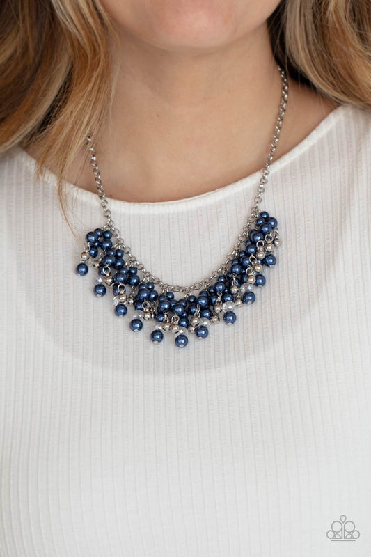 Champagne Dreams - blue - Paparazzi necklace