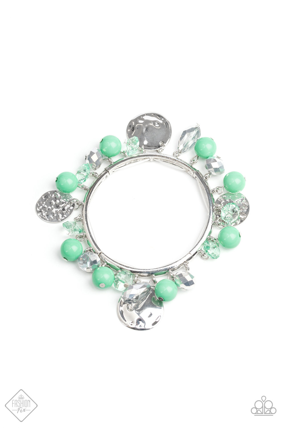 Charming Treasure - green - Paparazzi bracelet