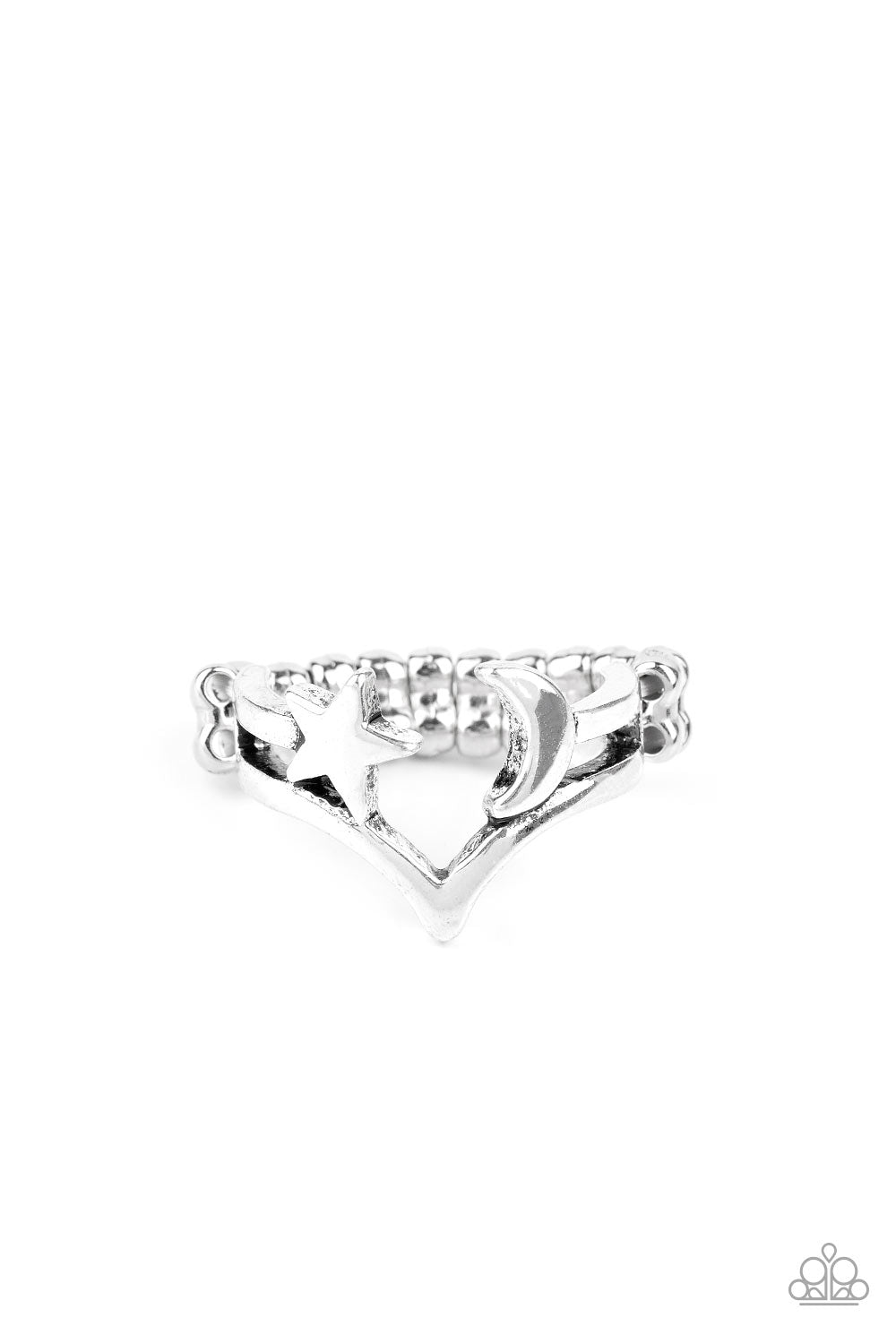 Charmingly Celestial - silver - Paparazzi ring