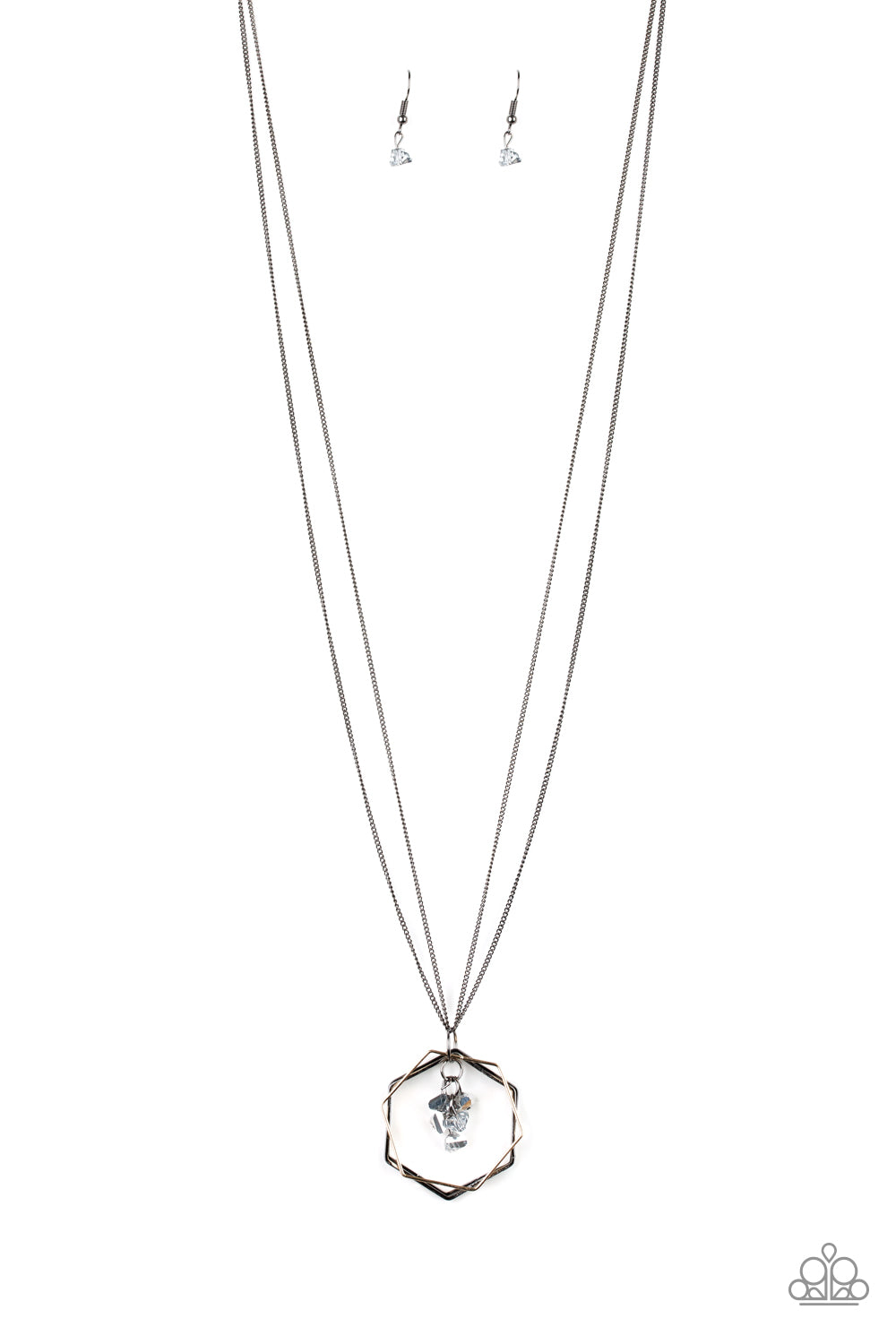 Chicly Geocentric - multi - Paparazzi necklace