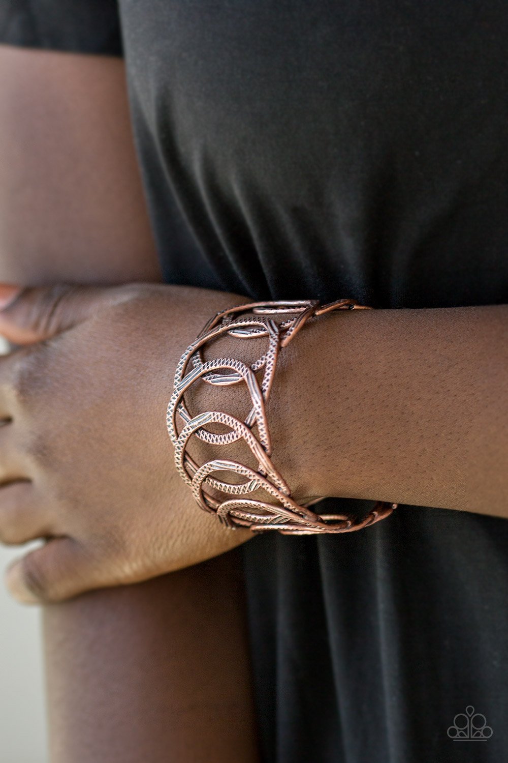 Circa De Contender-copper-Paparazzi bracelet