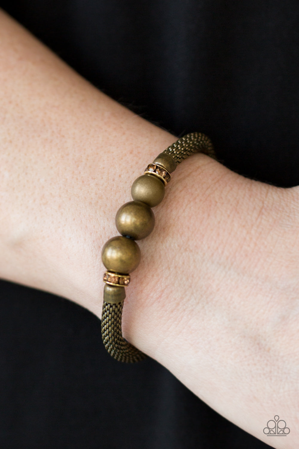 City Campus - brass - Paparazzi bracelet