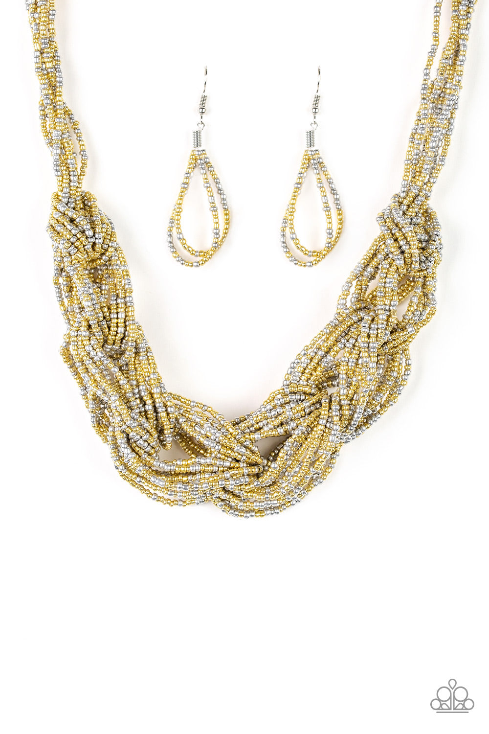 City Catwalk - gold - Paparazzi necklace