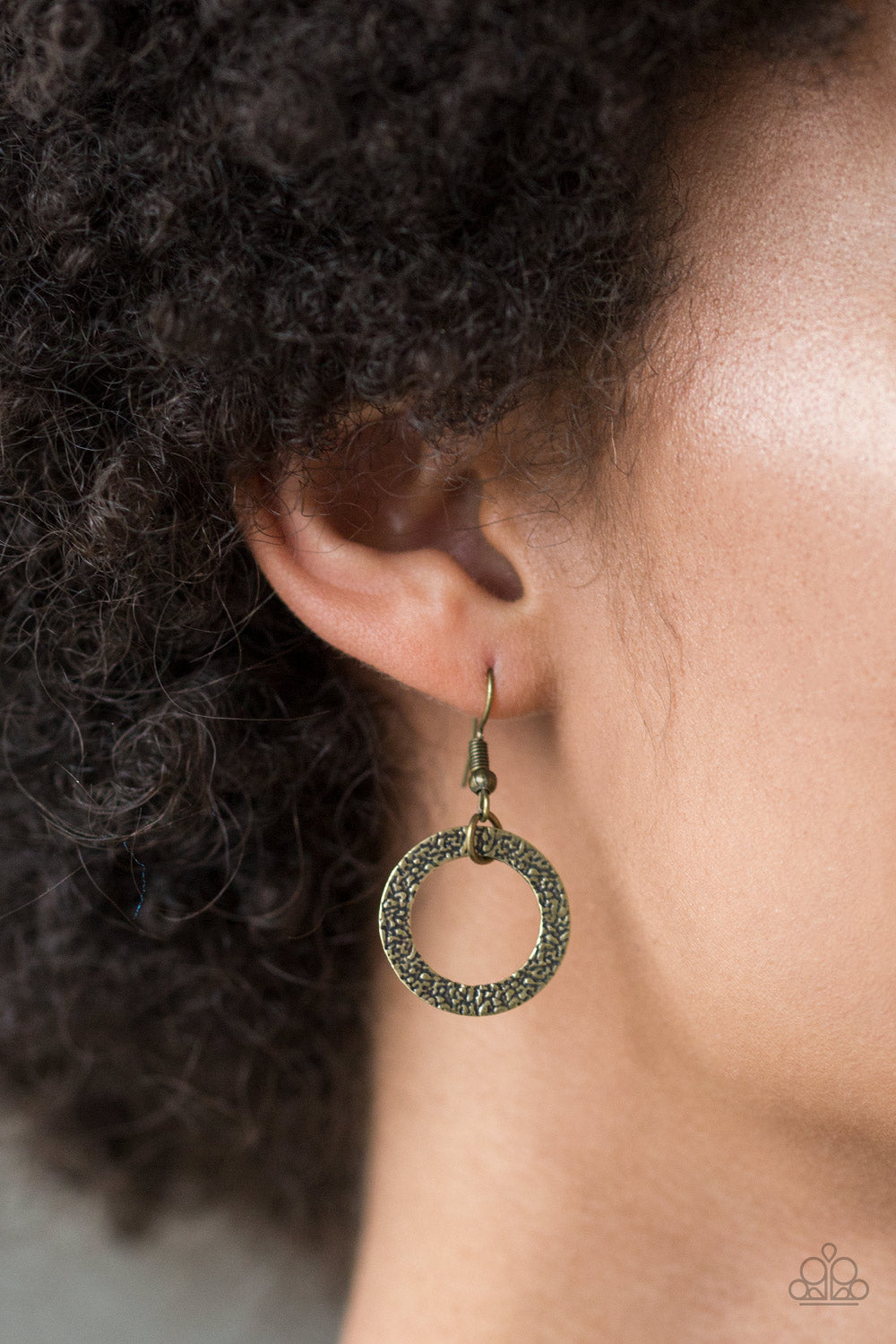 City Circus - brass - Paparazzi necklace