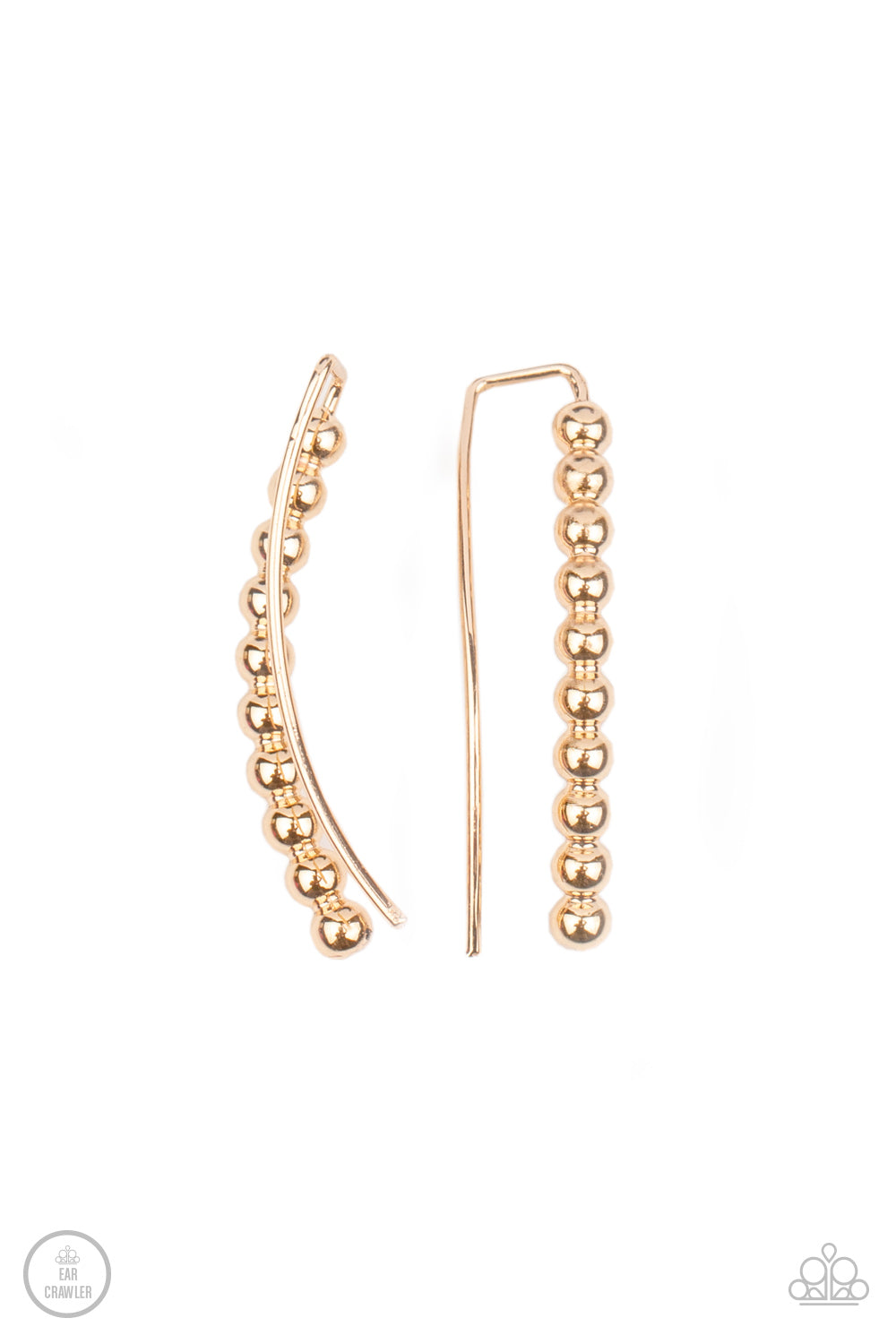 Climb On - gold - Paparazzi earrings