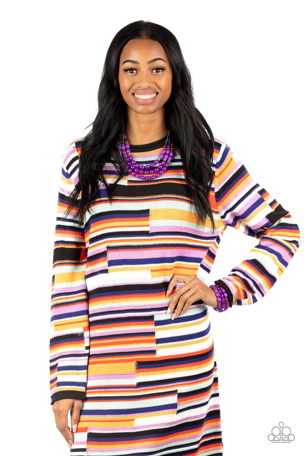 Coastal Coastin - purple - Paparazzi bracelet