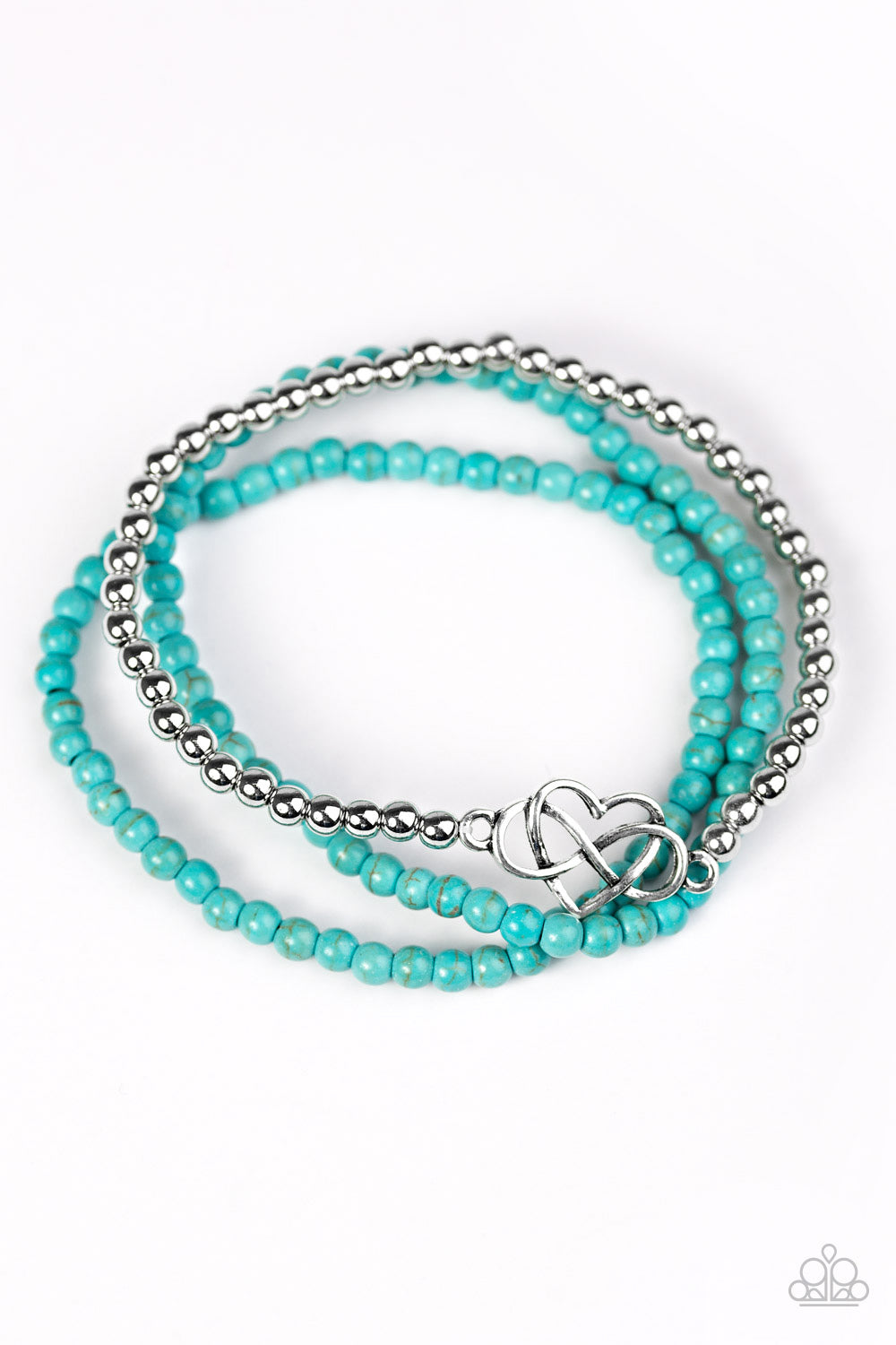 Collect Moments - blue - Paparazzi bracelet