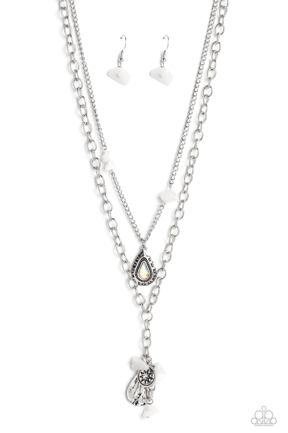 Collectors Craftsmanship - white - Paparazzi necklace