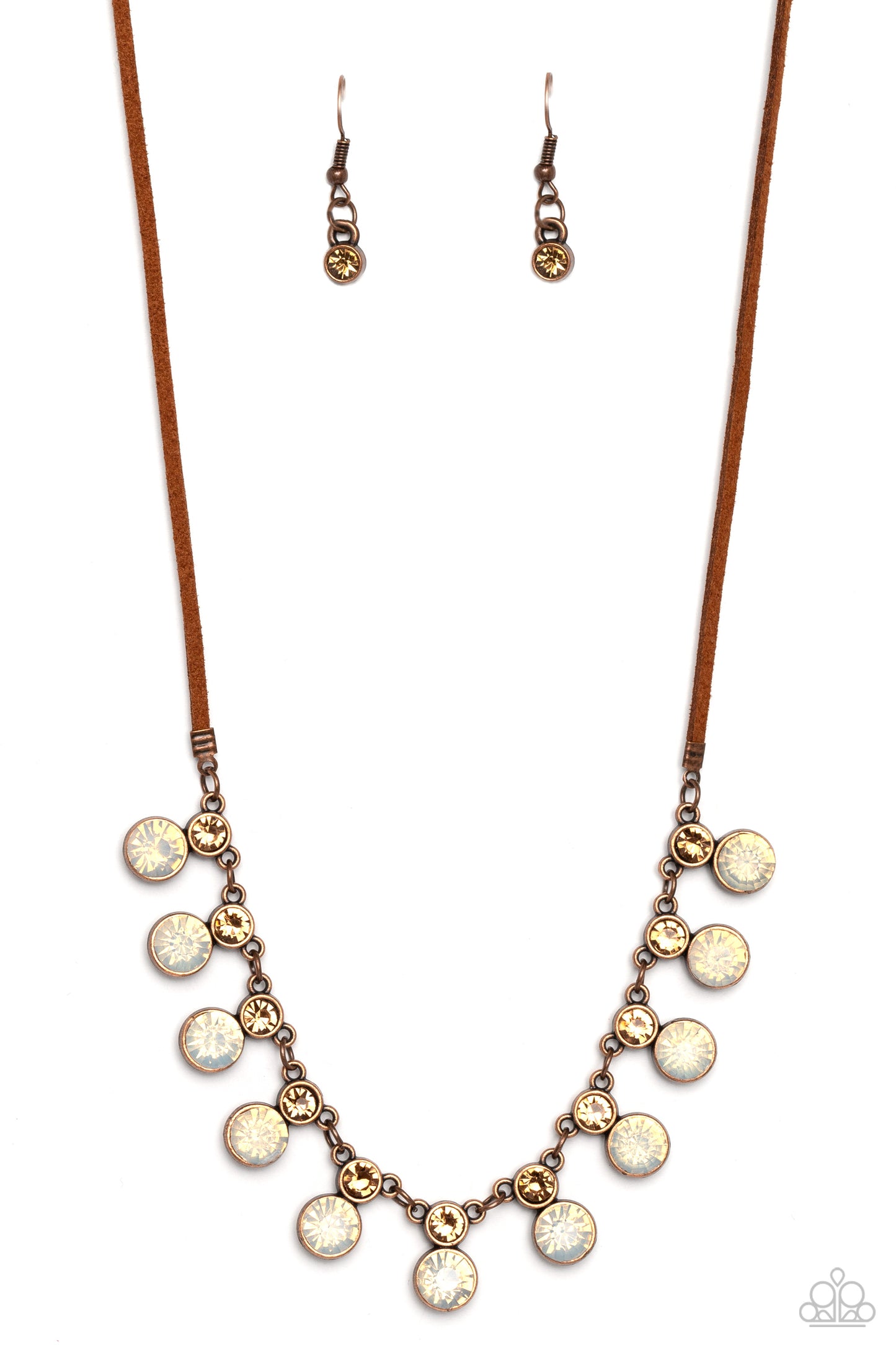 Color Me CHIC - copper - Paparazzi necklace