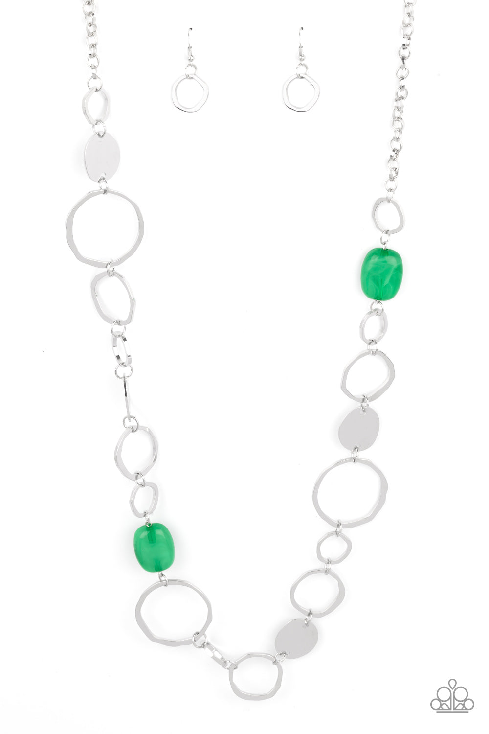 Colorful Combo - green - Paparazzi necklace